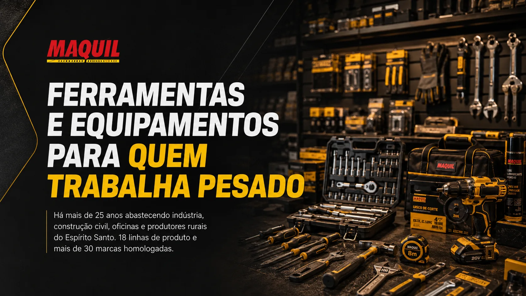 Equipamentos para indústria e construção